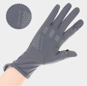 Guantes de Verano al por Mayor para Mujer, Finos, de Seda Helada, Anti-UV, con Pantalla Táctil, para Conducir, Antideslizantes, Transpirables, UPF 50 - Product Image 2