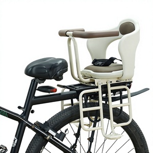 Nuovo <span class=keywords><strong>Seggiolino</strong></span> Posteriore per Bicicletta con Protezione Anteriore per Mountain Bike, 9 Mesi-4 Anni, 2800g - Product Image 1