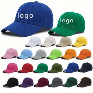 Gorras de Béisbol Deportivas Formales al por Mayor, de Color Sólido, 100% Acrílicas, de 6 Paneles, con Logotipo Personalizado - Product Image 1