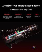 Projecteur de cinéma maison portable XGIMI HORIZON 20 MAX 4K RGB Triple Laser avec écran motorisé de 100 pouces, 5700 lumens, Google TV intégré