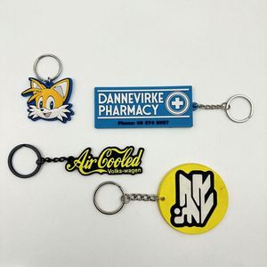 Custom 2D/3D <b>Anime</b> <b>Keychain</b> Soft PVC Sport Keyring with Chain Offset and UV Printing Rubber <b>Keychain</b> with Your Logo - Product Image 4