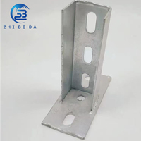 Base de montage solaire haute résistance ZhiBoDa pour toiture en tuiles, forte résistance à la corrosion, acier galvanisé à chaud, accessoires durables