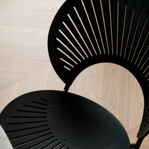 <span class=keywords><strong>Sedia</strong></span> da Pranzo Ecologica con Schienale Alto, Gambe in Metallo, Design Moderno Contemporaneo, <span class=keywords><strong>Sedia</strong></span> a Conchiglia per Bar e Hotel, Arredamento Ergonomico per Casa - Product Image 4