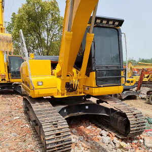 Excavatrice Komatsu PC160 d'occasion importée, 16 tonnes, moteur certifié EPA/CE, puissance 82,4 kW, capacité de la benne 0,65 m³, équipement de construction - Product Image 1
