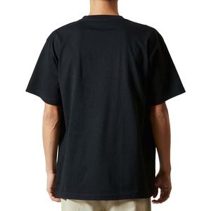 Camiseta de algodón 100% de peso pesado con cuello redondo, camiseta de gran tamaño, camiseta en blanco, camiseta personalizada con logotipo estampado de alta calidad para hombres - Product Image 3