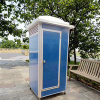 Porte de sécurité moderne, durable, portable et écologique en panneaux sandwich, systèmes de toilettes chimiques mobiles sans eau, installation facile