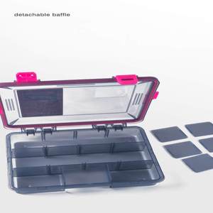 SNEDA étanche Portable océan <span class=keywords><strong>bateau</strong></span> rivière matériel de pêche boîte <span class=keywords><strong>petit</strong></span> leurre organisateur de stockage pour crochets de pêche plombs accessoires - Product Image 6