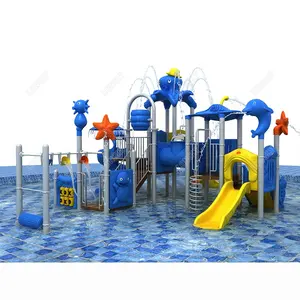 Çocuklar su parkı ekipmanları su parkı açık oyun alanı ekipmanları