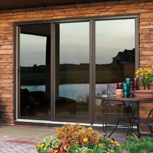 <span class=keywords><strong>Porte</strong></span> double française moderne en aluminium à rupture de pont <span class=keywords><strong>thermique</strong></span>, insonorisée, avec verre, pour balcon intérieur, du sol au plafond - Product Image 6