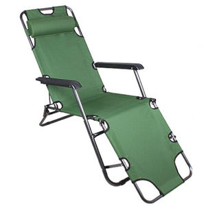 2 في 1 كرسي في الهواء الطلق رخيصة أضعاف شاطئ سرير شمسي - Product Image 4