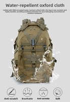 Sac à dos tactique personnalisé 20-35L, sac à dos MOLLE pour voyages en plein air, camping, randonnée