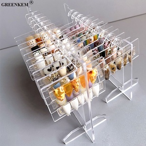 Expositor <span class=keywords><strong>de</strong></span> <span class=keywords><strong>Uñas</strong></span> Acrílicas al por Mayor, Soporte Transparente Pequeño para Exhibición <span class=keywords><strong>de</strong></span> Esmaltes, Set <span class=keywords><strong>de</strong></span> Herramientas <span class=keywords><strong>de</strong></span> Almacenamiento - Product Image 3