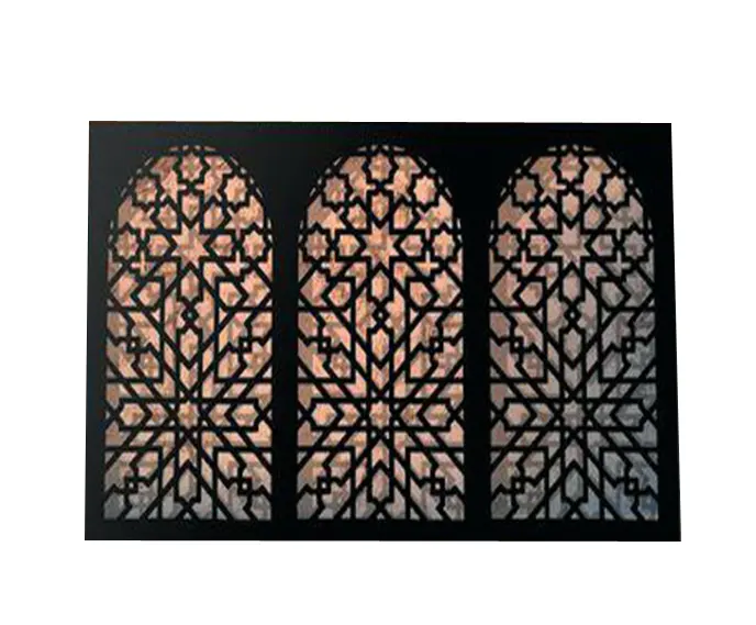 Quality Wall Art Laser Cut Weathering Steel Screens Privacy Screens For Indoors & Outdoors