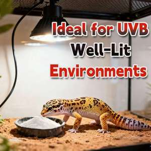 Kalsium Bubuk OEM untuk Leopard Gecko Tanpa D3 Tanpa Fosfor Aksesoris Akuarium Leopard Gecko Tempat Tinggal Reptil - Product Image 3