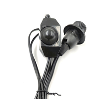 Tissu pendentif lumière cordon prise E27 support de lampe suspendu ampoule douille support de lampe avec fil support de lampe avec fil