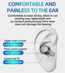 YF9กีฬาแม่เหล็ก Bluetooths หูฟัง V5.0หูฟังไร้สายชุดหูฟังสำหรับกีฬา - Product Image 6
