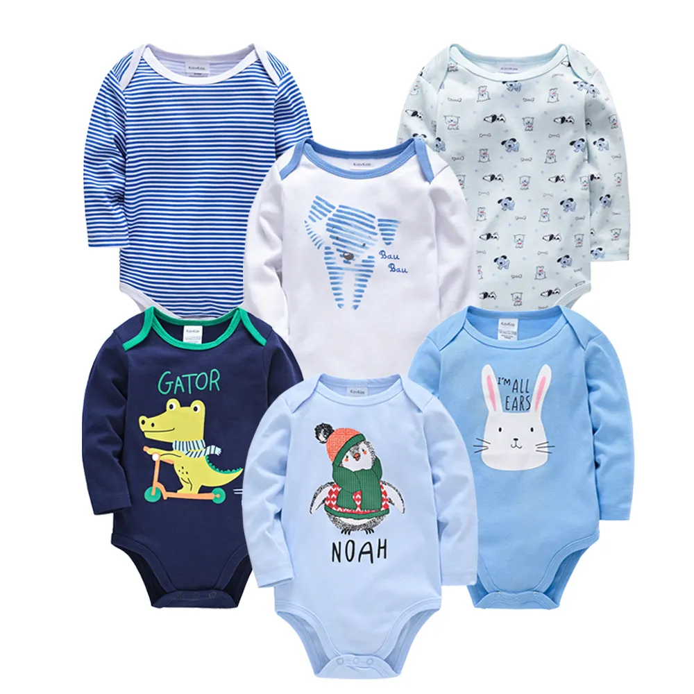 Wholesale baby boys romper new born winter baby clothes