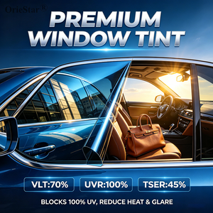 Película para Ventanas de Auto, Color Negro de Lujo, Auto-Reparable, Anti-Rayones, Aislamiento Térmico, Bloqueo UV, Cambio de Color, Garantía de 5 Años de Fábrica - Product Image 3