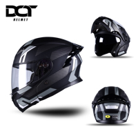 Casque de moto modulaire double usage certifié de haute qualité OEM/ODM pour la protection et la portabilité en gros