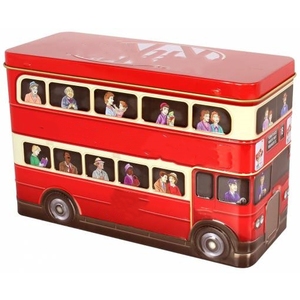 Boîte <span class=keywords><strong>en</strong></span> <span class=keywords><strong>fer</strong></span> blanc rectangle, design personnalisé, usine, boîte métallique, londres bus, emballage - Product Image 1