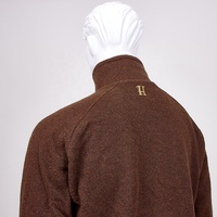 Pull-over en laine avec fermeture éclair pour la chasse, vêtement de travail agricole et de plein air, pull-over