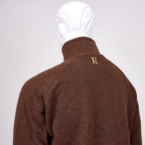 Pull-over en <span class=keywords><strong>laine</strong></span> avec fermeture éclair pour la chasse, vêtement de travail agricole et de plein air, pull-over - Product Image 4