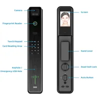 Harga Pabrik dengan Pengenalan Wajah dan Akses Sidik Jari, Kunci Pintar Biometrik Canggih untuk Pintu Keamanan Rumah, Apartemen, dan Gerbang