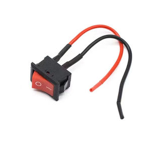 Interruptor basculante con cable de 10x15mm 0.5A de dos pines para dispositivos eléctricos - Product Image 3