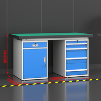 Mesa de Laboratorio Comercial, Estación de Trabajo Móvil para Reparación de Teléfonos, Mesa Antiestática para Electrónica con Almacenamiento de Herramientas