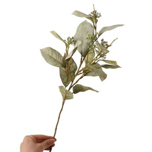 Foglie di Magnolia Artificiali Autunnali e Rami di Eucalipto Paris all'Ingrosso per Decorazione e Paesaggistica - Product Image 5