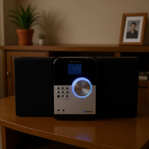 CD & MP3 para Bluetooth FM Radio Microsystem Home Theater System - Product Image 2