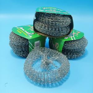 Lot de 3 boules de nettoyage en laine d'acier pour la vaisselle, le récurage des casseroles et l'élimination de la graisse et de la saleté. Vente en gros. - Product Image 3