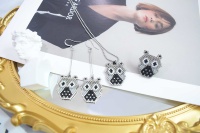 Nouveaux bijoux faits à la main en perles de riz Miyuki, série de pendentifs sur le thème des animaux, vente en gros d'usine, version personnalisée