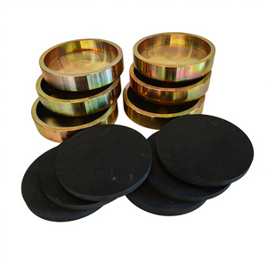 콘크리트 실린더 시험 장비 패드 캡 실린더 몰드 콘크리트 압축 시험 패드 - Product Image 1