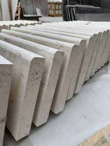 Dalles de bordure de <span class=keywords><strong>piscine</strong></span> en pierre calcaire blanche sablée naturelle pour extérieur - Product Image 6