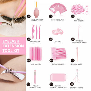 Kits de Extensiones de Pestañas Postizas al por Mayor, Marca Privada Profesional, Herramientas de Entrenamiento para Injerto de Pestañas Individuales - Product Image 6