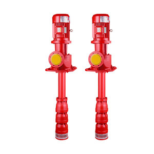 Pompe centrifuge submersible verticale à haut débit en acier inoxydable pour l'irrigation agricole, à longue tige pour puits profonds - Product Image 1