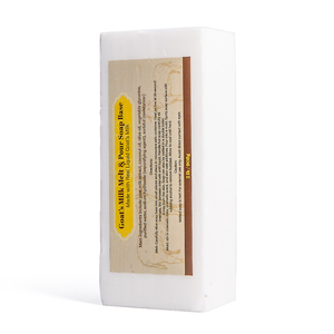 Tắm Nhà cung cấp handmade thành phần tự nhiên nhẹ nhàng trắng sữa Dê cơ sở xà phòng cho xà phòng làm - Product Image 4