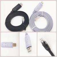 Câble de console FTDI de haute qualité 6 pieds OEM 6 pieds FTDI FT232RL USB RS232 vers adaptateur RJ45 CAT5
