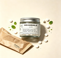 Tablettes de dentifrice blanchissantes douces aux ingrédients naturels, best-seller en Europe, fabricant OEM, vente en gros en vrac, conception d'emballage gratuite
