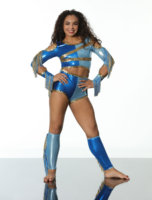 Vente flash - Justaucorps sexy en maille bleue pour femmes, uniforme de majorette, costume d'équipe pour l'entraînement, vêtements de danse