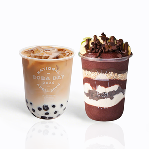 แก้วพลาสติกแบบใช้แล้วทิ้งขนาด 12oz 14oz ผนังเดี่ยว เป็นมิตรกับสิ่งแวดล้อม สำหรับชาไข่มุก กาแฟ ขนาดเส้นผ่านศูนย์กลาง 89 มม. ขายส่ง - Product Image 3