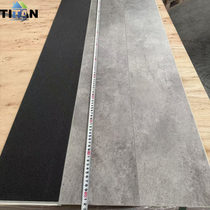 Revêtement de sol en vinyle gris SPC, 8 mm, imperméable, imitation chêne <span class=keywords><strong>noyer</strong></span>, planches SPC - Product Image 5