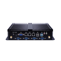 Computadora Industrial Sin Ventilador ELSKY X86 2026, Chasis Personalizado SPC450, Intel 6.ª-8.ª Generación Core I3 I5 I7, DDR4, M.2 NVME, Doble HDMI
