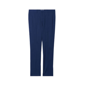 Pantalones de Hombre Modernos, Casuales, de Pierna Recta, con Pliegues, Elegantes y Funcionales, con Clips en las Piernas, Transpirables, Ecológicos y Ligeros - Product Image 1