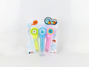 Mini bâtons à bulles de dessin animé <span class=keywords><strong>3</strong></span> pièces, jouets pour cadeaux de fête, anniversaire, mariage - Product Image 2