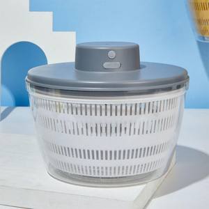 Essentiel pour la cuisine de camping en plein air : Essoreuse à salade électrique avec tambour de 4 L sans BPA, fonction d'essorage rapide, compatible lave-vaisselle - Product Image 2
