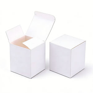 Cajas de Productos Plegables Blancas Impresas Personalizadas, Cajas de Regalo de Cartón Corrugado - Product Image 1