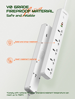 LDNIO SC5319 Multiprise universelle 5 prises universelles Multiprise intelligente Prise d'extension AUTO-ID avec ports USB PD 20W