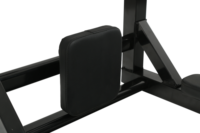 Haltères portables en acier Chaoran pour usage domestique, tube carré noir, barre parallèle murale pour tractions, équipement de fitness pour le corps entier